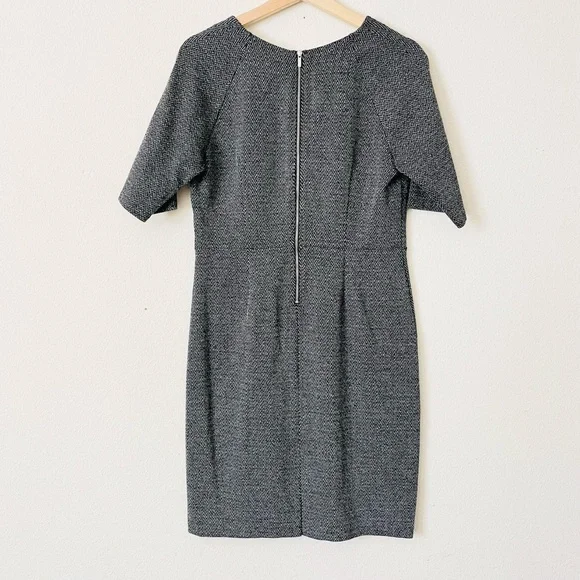 NWT Ann Taylor SIZE 6 gray tweed sheath dress - Picture 5 of 6